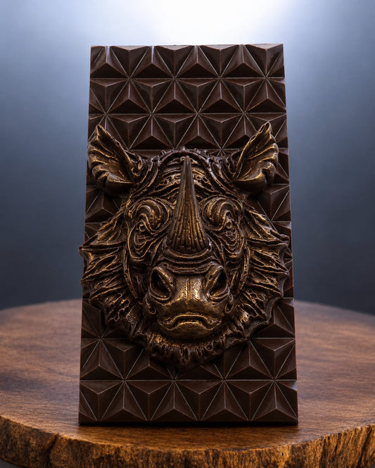 African Rhino Diamond Chocolate Bar