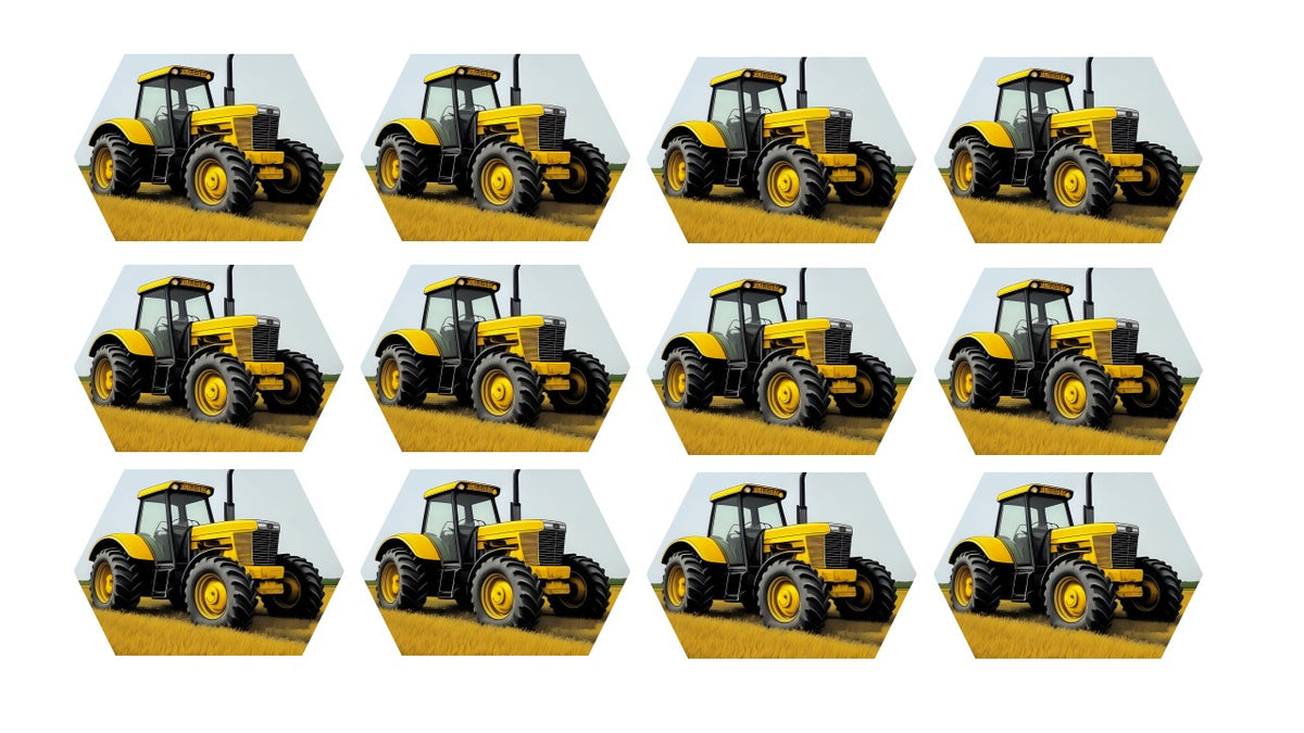 BDT008 Edible Image Tractor