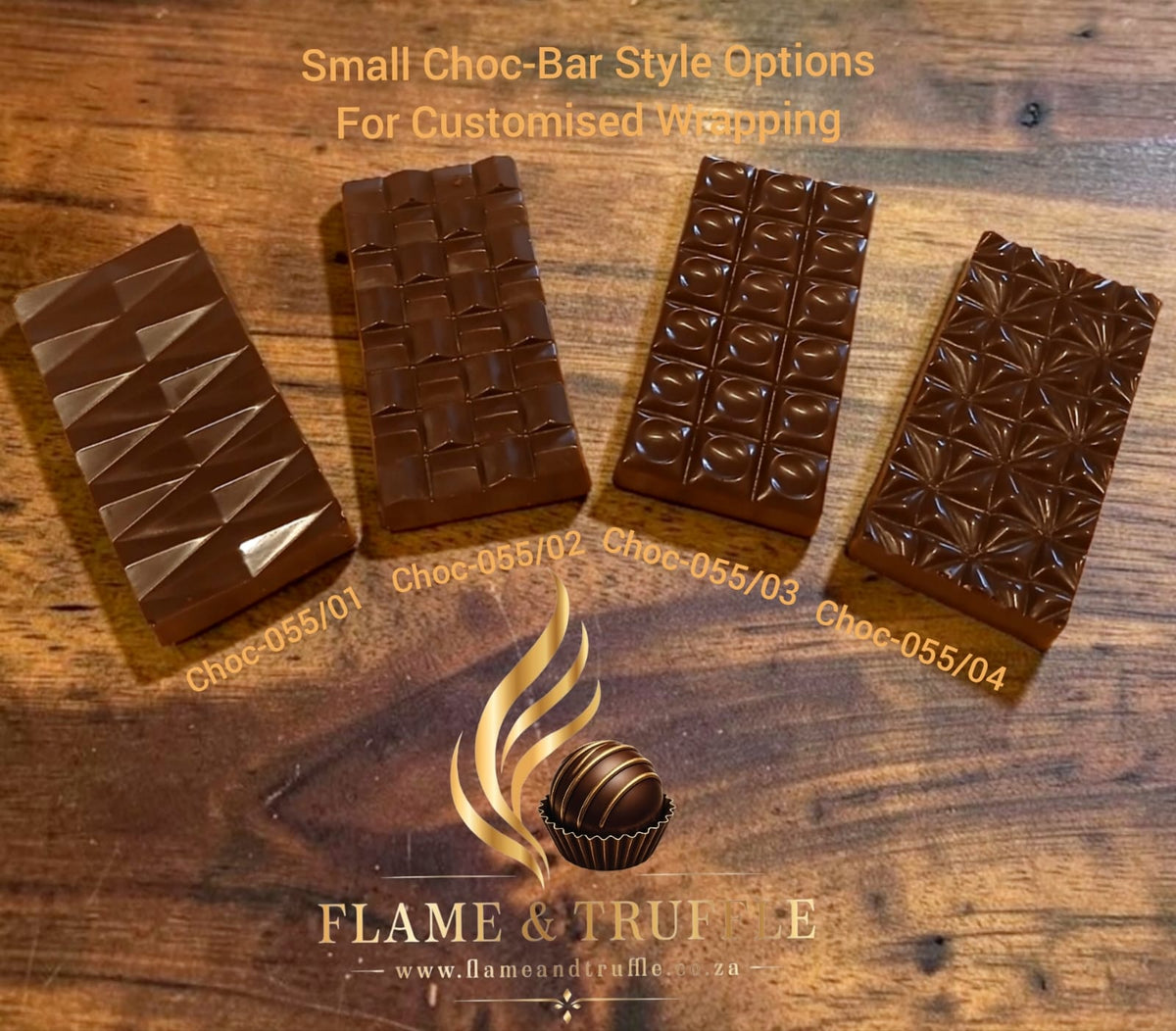 (10-Pack) Custom Medium Chocolate Bars