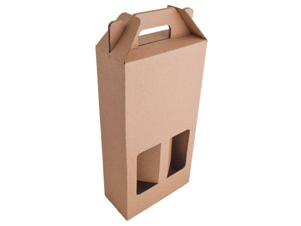 Kraft Double Wine Box (750ml x 2)