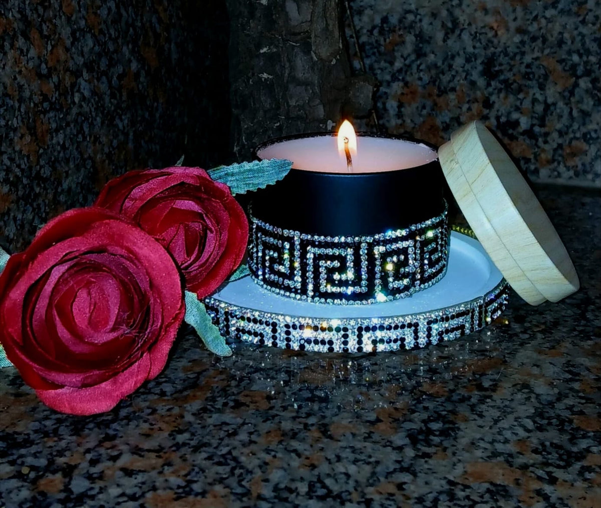 Scented Glamour Candle Set