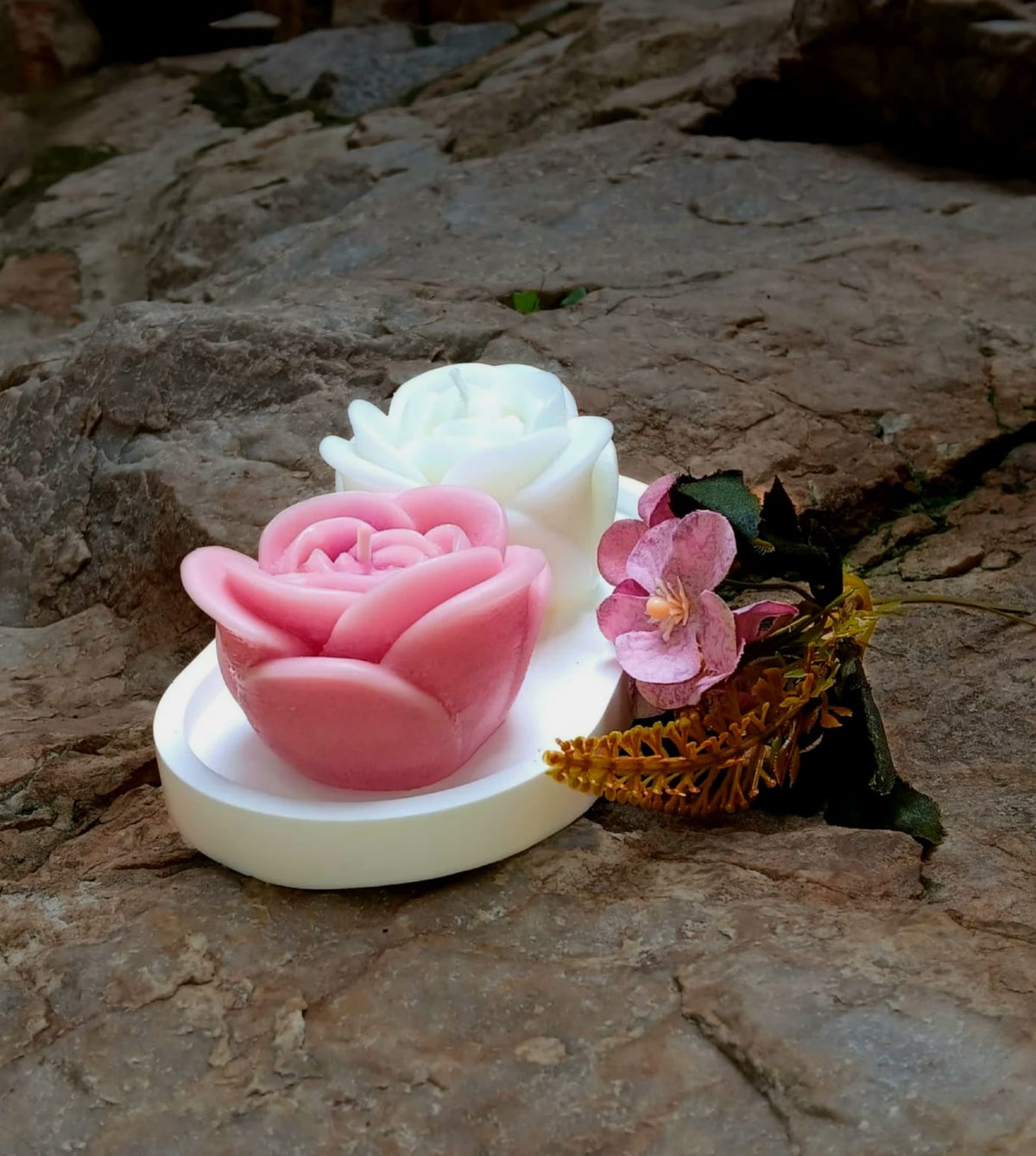 Angelic Rose Candle Set