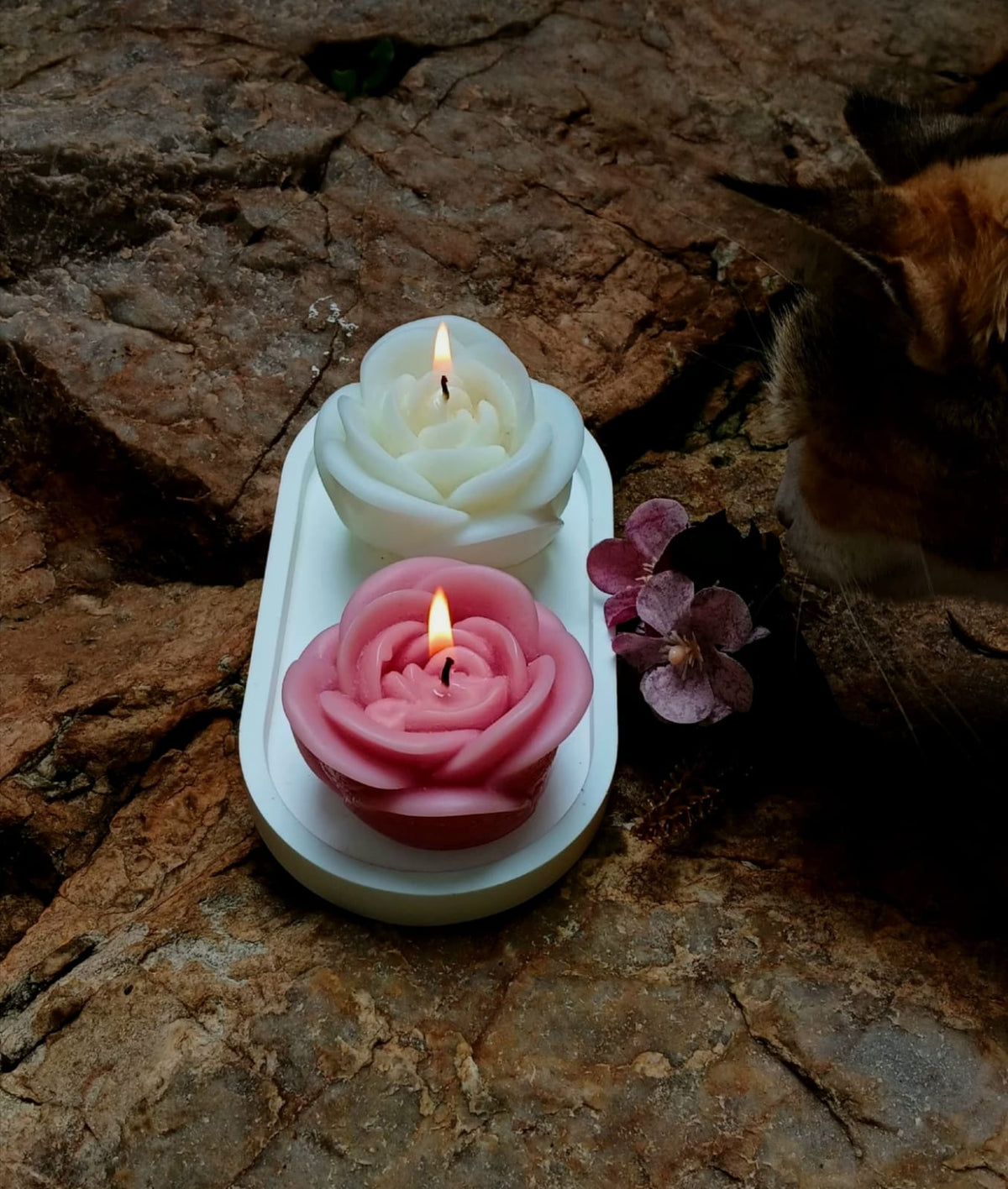 Angelic Rose Candle Set