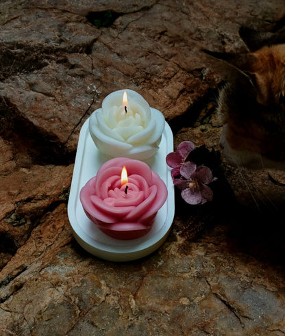 Angelic Rose Candle Set