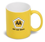 Omega Ceramic Coffee Mug - 5 Colour Variants