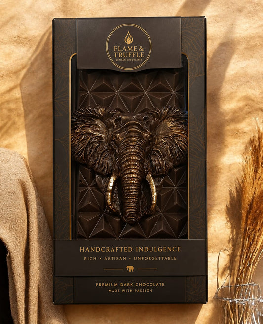 African Elephant Diamond Chocolate Bar