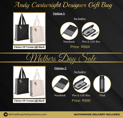 DELIVERY INCLUDED Mothers Day Gift  - Andy Cartwright Gift Bag Hamper