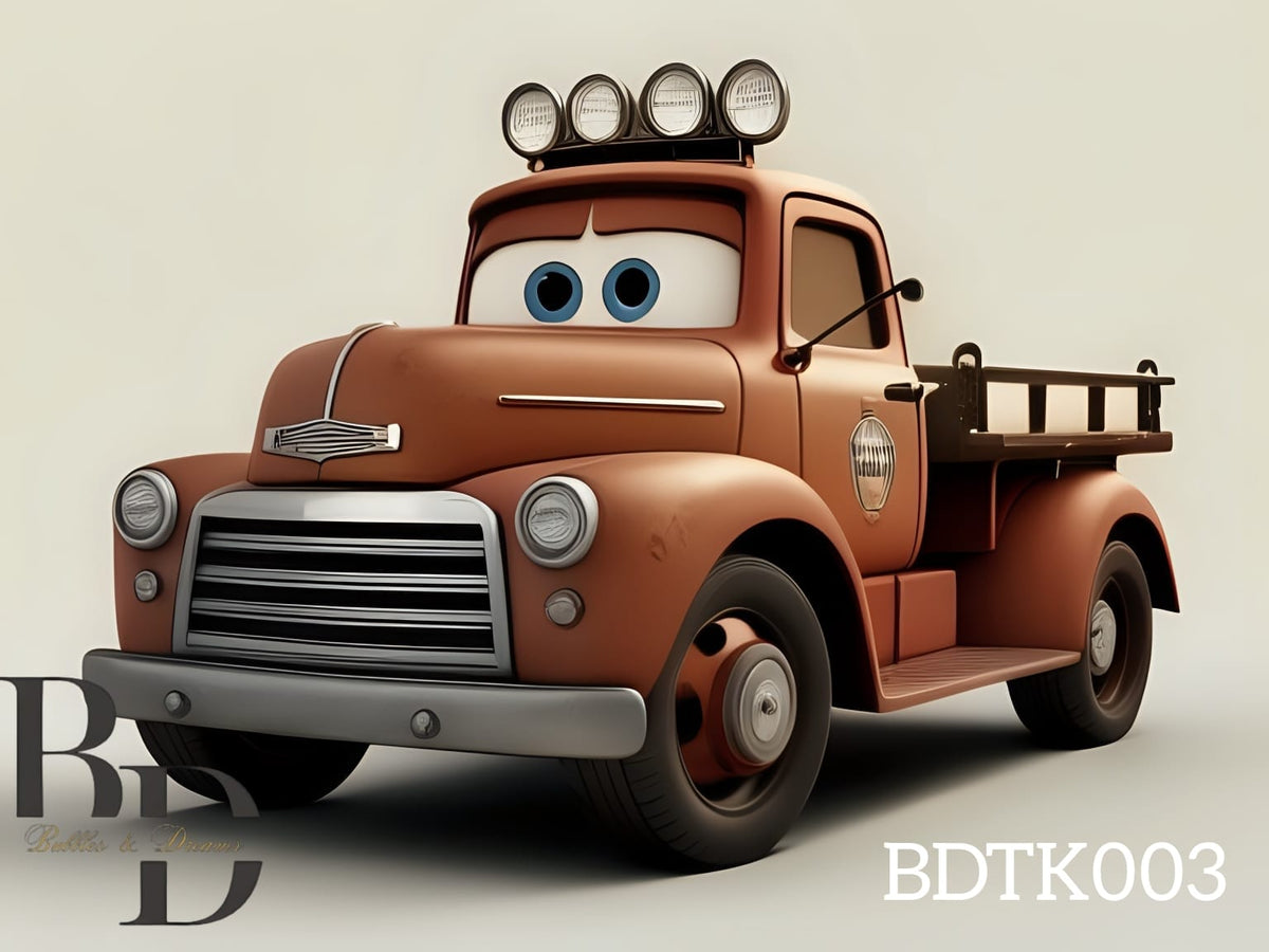 Style BDKT003 - Edible Image Mater Truck