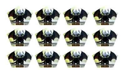  Toothless Dragon Edible Cake Topper - Defined Hospitality Solutions