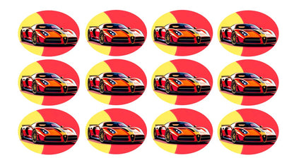 BDTK014 - Edible Image Sports Car