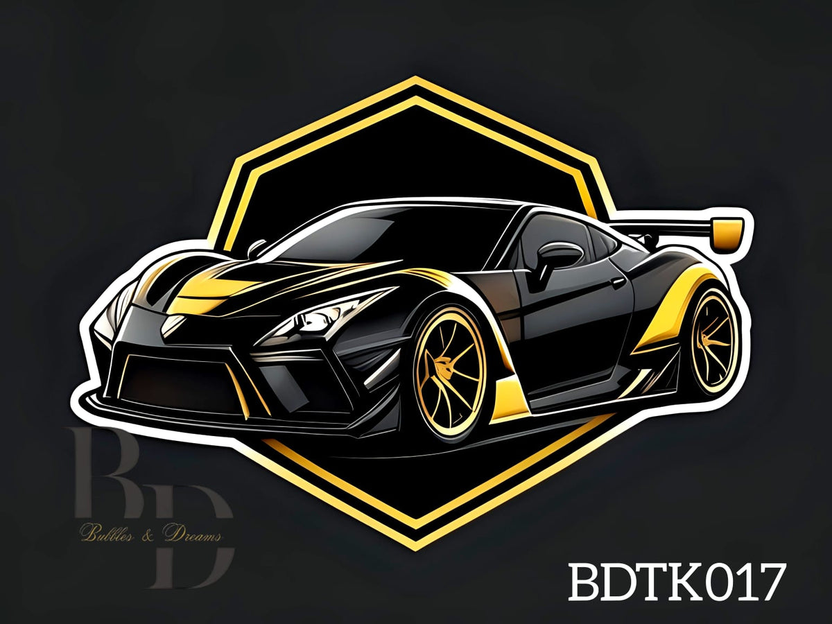 BDTK017 - Edible Image Sports Car
