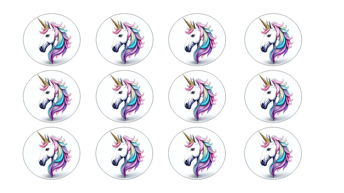 BDTK023 - Edible Image Unicorn
