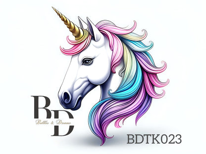 BDTK023 - Edible Image Unicorn