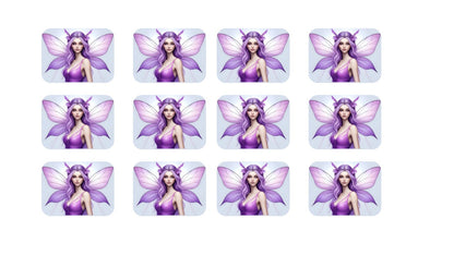  Purple Fairy Edible Cake Topper - Defined Hospitality Solutions