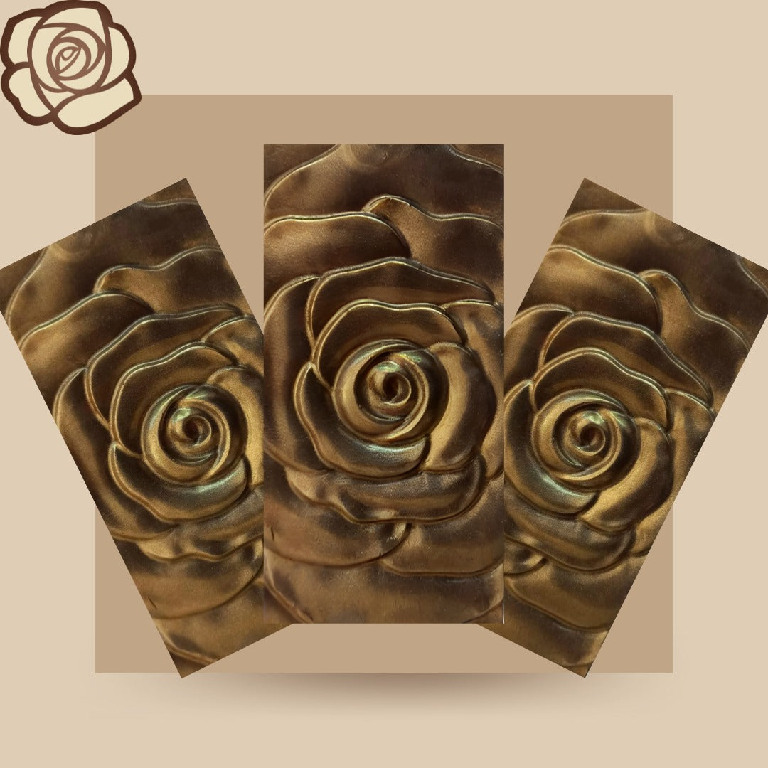 Bronze chocolate rose bar