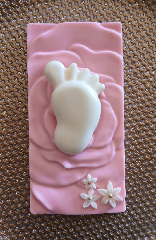 Baby Foot Rose Bar (Strawberry & Vanilla)