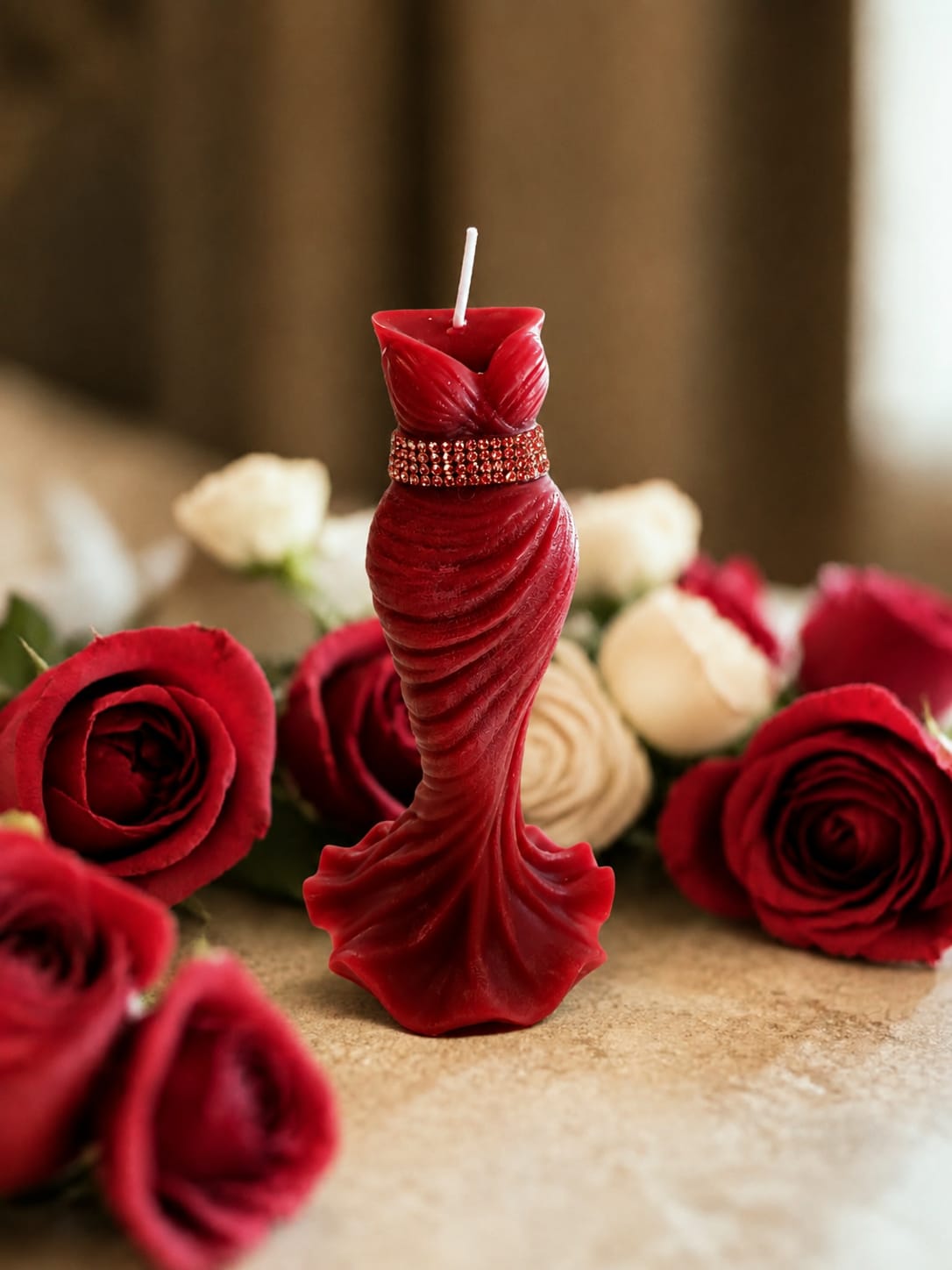 Lady Figurine Candle (Colour Options)