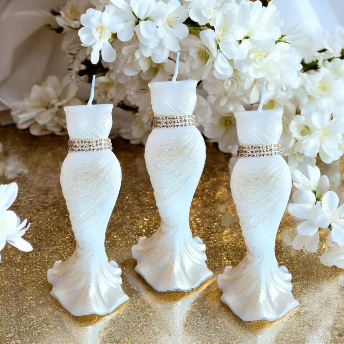 Lady Figurine Candle (Colour Options)