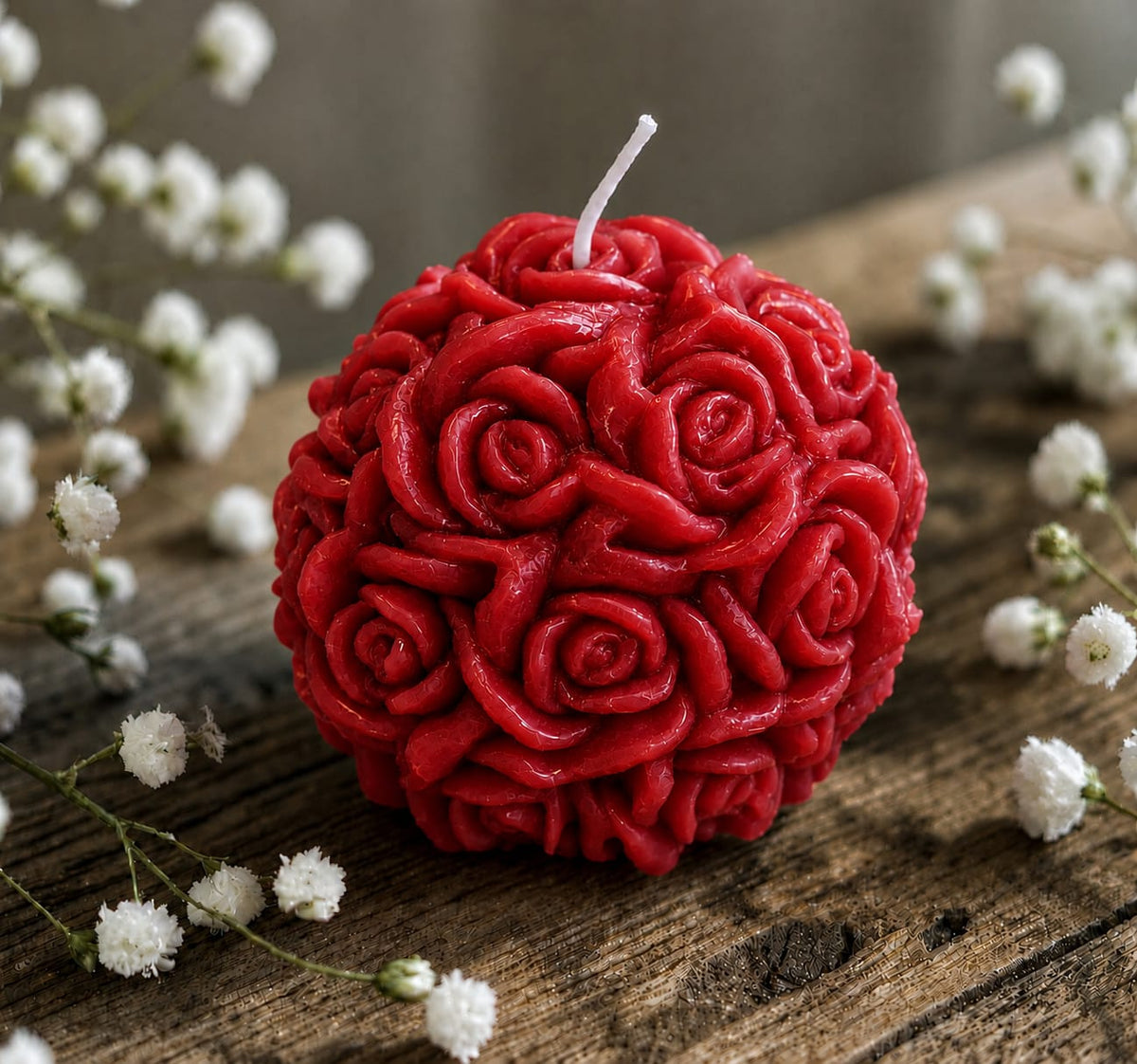 Roseball Candles (Colour Options)