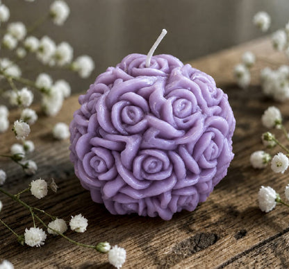 Roseball Candles (Colour Options)