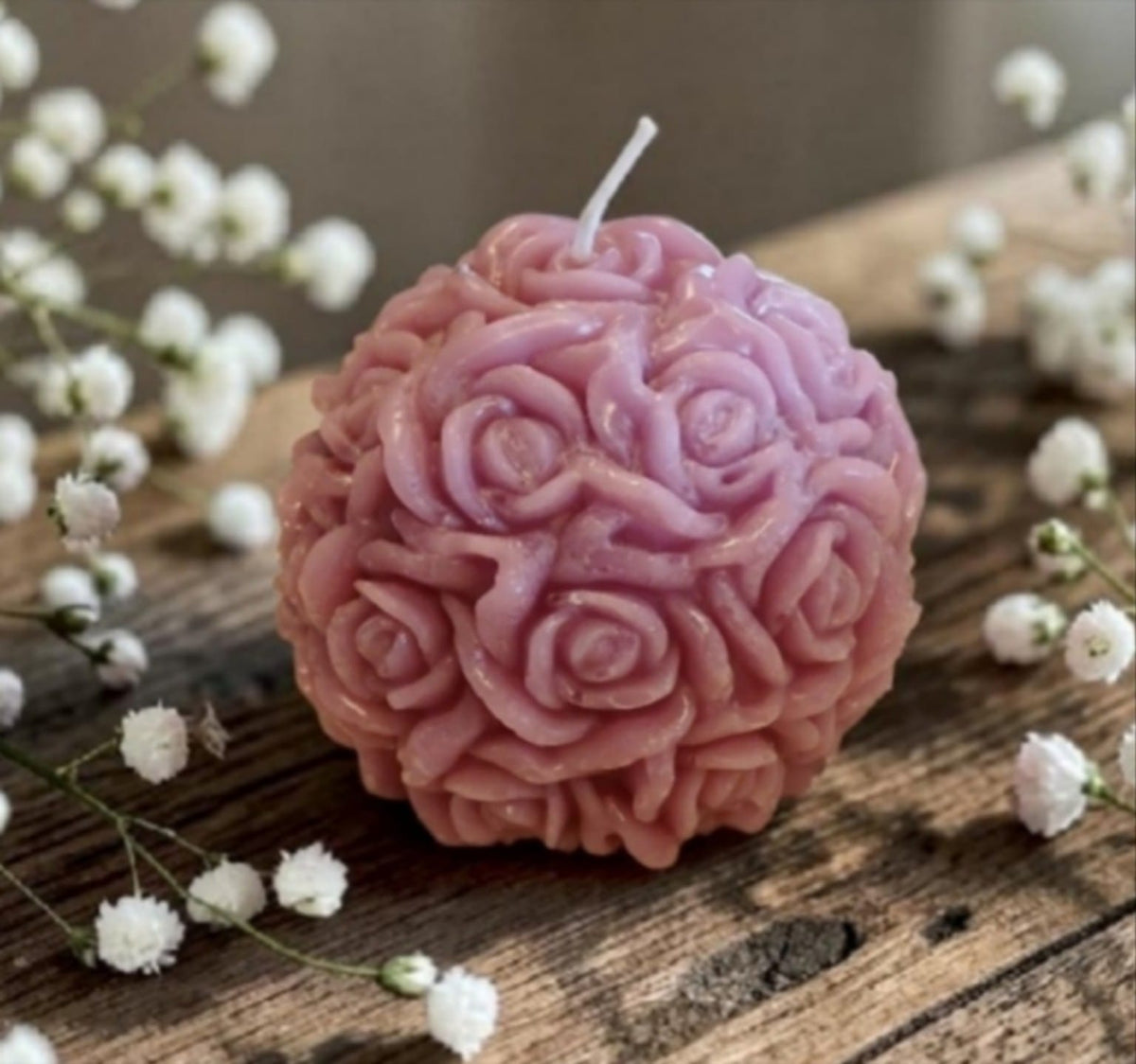 Roseball Candles (Colour Options)