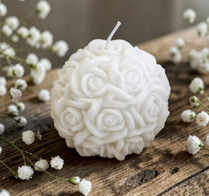 Roseball Candles (Colour Options)