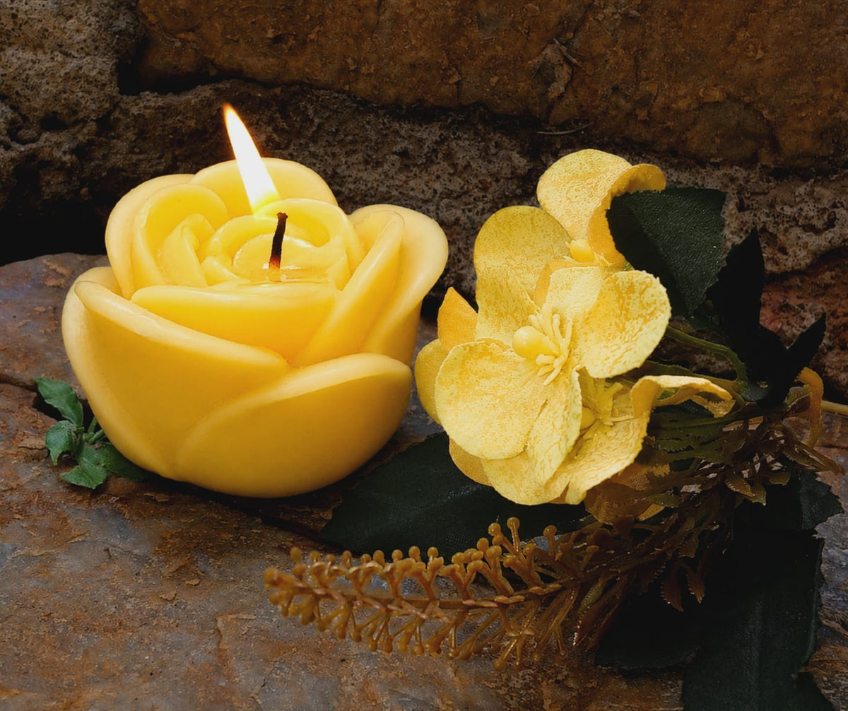Rose Candle (Colour Options)