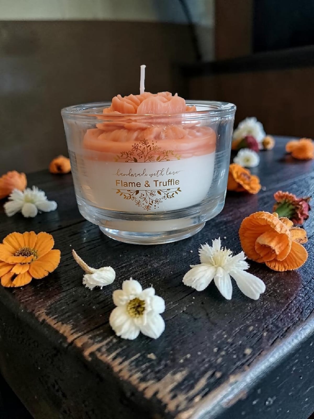 Sunset Peony Jar Candle