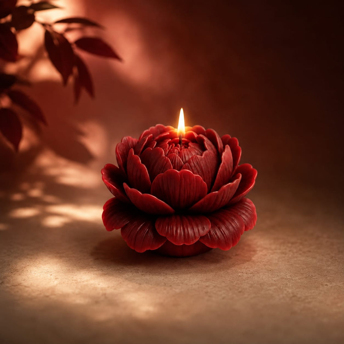 Peony Flower Candles - Colour Options