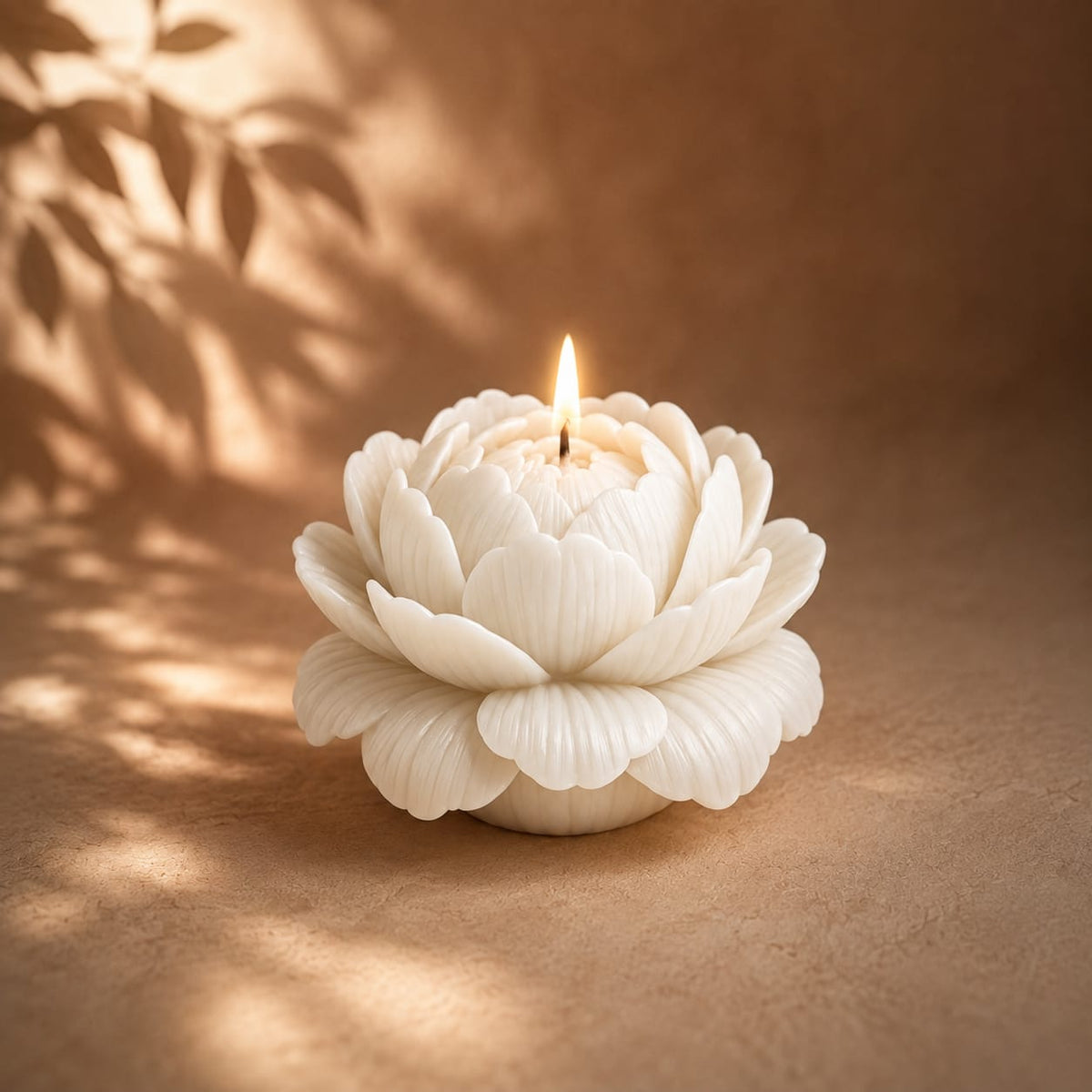 Peony Flower Candles - Colour Options