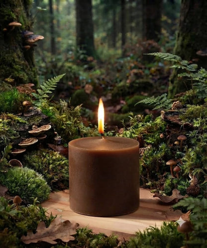 4-Pack - Medium Smooth Pillar Candles