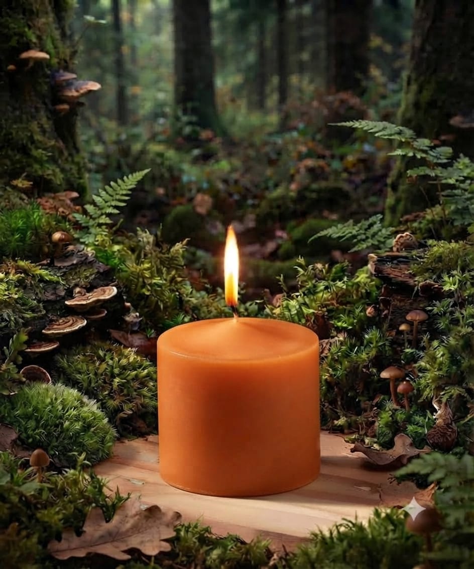 4-Pack - Medium Smooth Pillar Candles