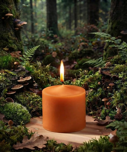 4-Pack - Medium Smooth Pillar Candles