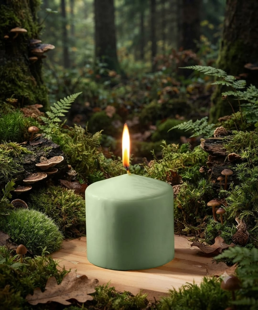 4-Pack - Medium Smooth Pillar Candles