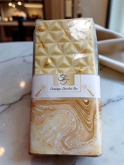 White Chocolate Champagne Diamond Bar
