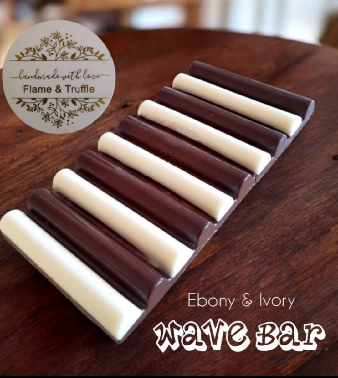 Ebony & Ivory Wave Bar