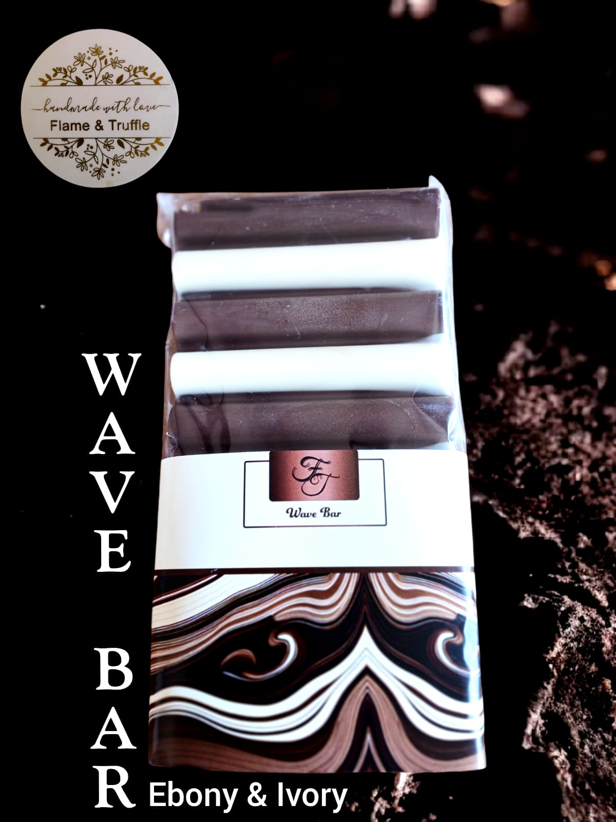 Ebony & Ivory Wave Bar