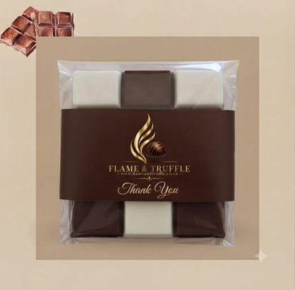 Ebony & Ivory Chequered Chocolate Bar (Dark & White)