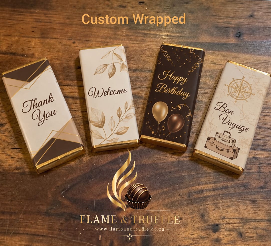 (10-Pack) Custom Medium Chocolate Bars