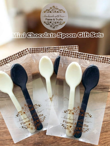 Chocolate Spoons (Small) - Flavour & Colour Options