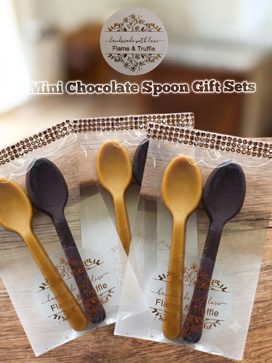 Chocolate Spoons (Small) - Flavour & Colour Options