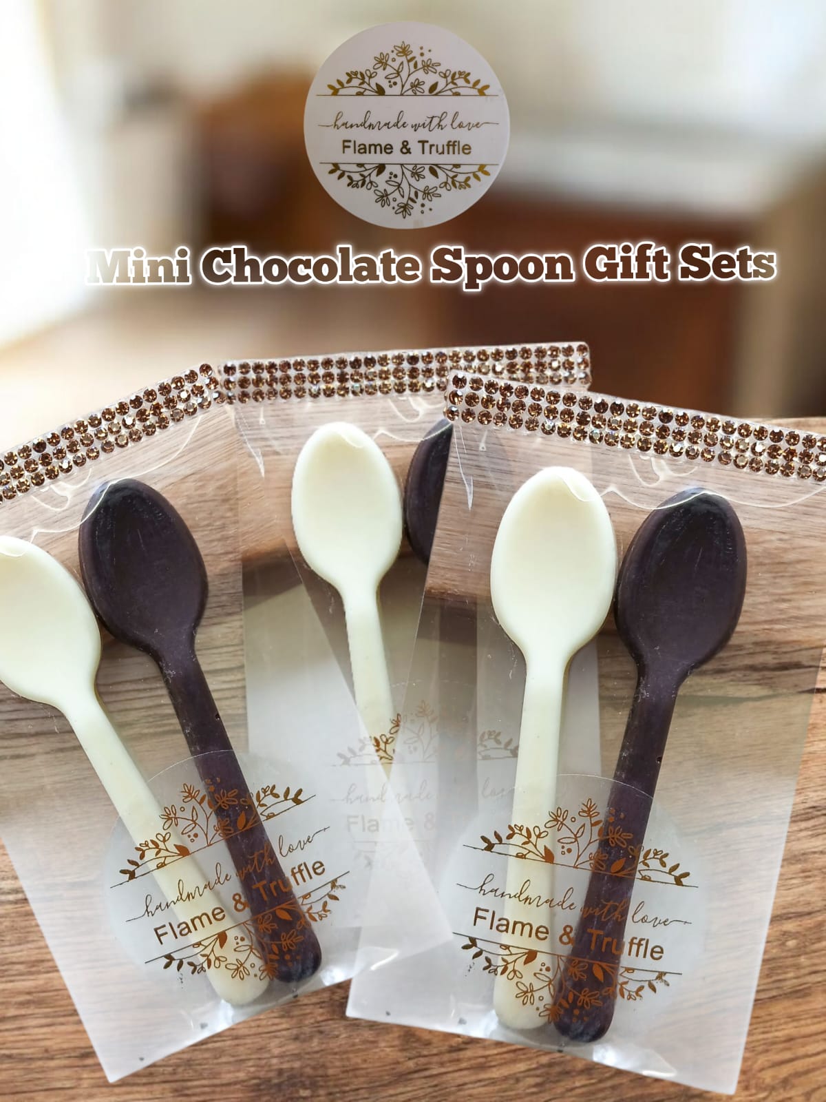 Chocolate Spoons (Small) - Flavour & Colour Options