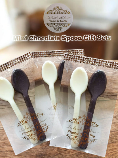 Chocolate Spoons (Small) - Flavour & Colour Options