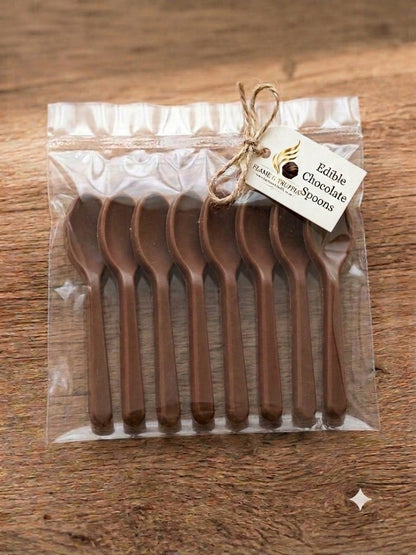 Chocolate Spoons (Small) - Flavour & Colour Options