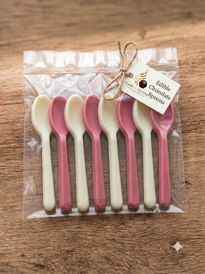 Chocolate Spoons (Small) - Flavour & Colour Options