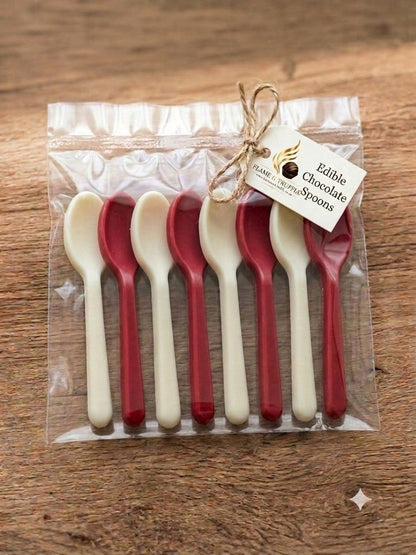 Chocolate Spoons (Small) - Flavour & Colour Options