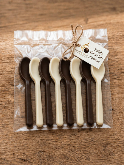 Chocolate Spoons (Small) - Flavour & Colour Options