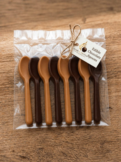 Chocolate Spoons (Small) - Flavour & Colour Options