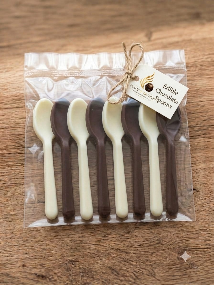 Chocolate Spoons (Small) - Flavour & Colour Options