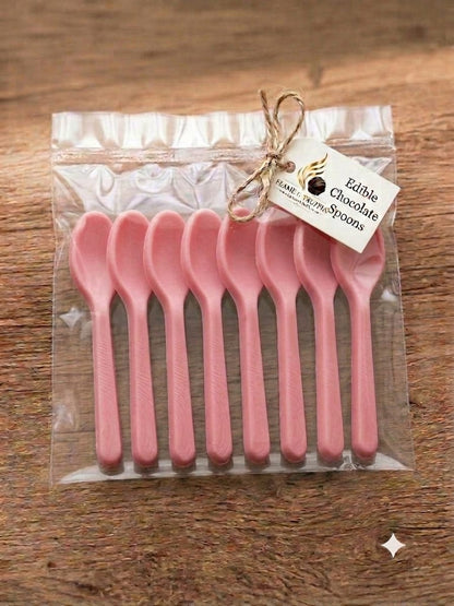 Chocolate Spoons (Small) - Flavour & Colour Options